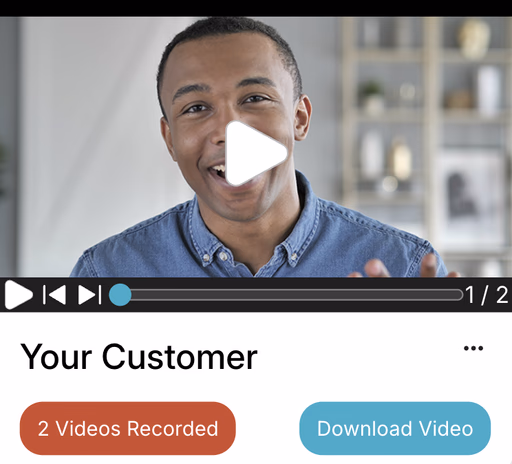 Download, share, or edit your videos.